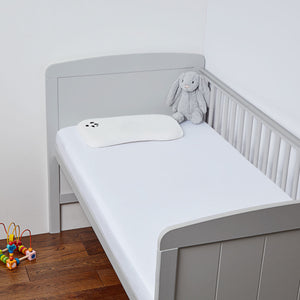 100% Bamboo Cot Size Fitted Sheets, 2 Pack in Quiet Grey image 2