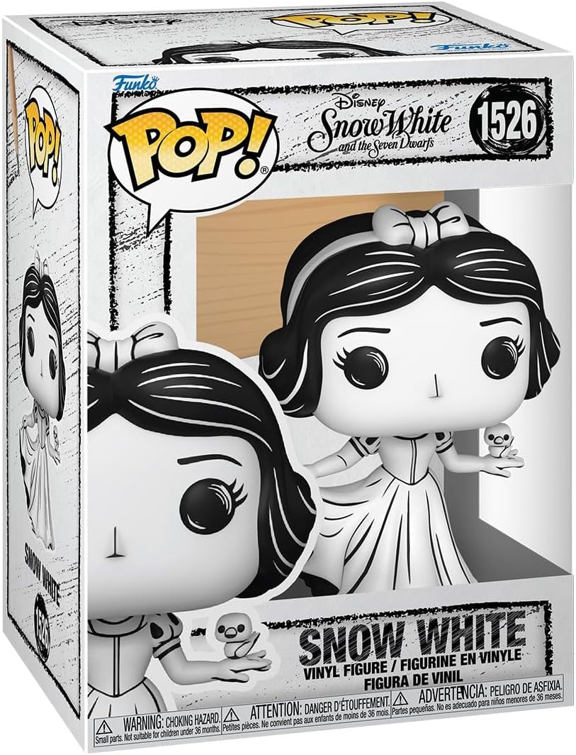POP Disney: Sketched - Snow White - Collectable Vinyl Figure - Gift Idea - Official Merchandise - for Kids & Adults - Movies Fans - Model Figure for Collectors and Display