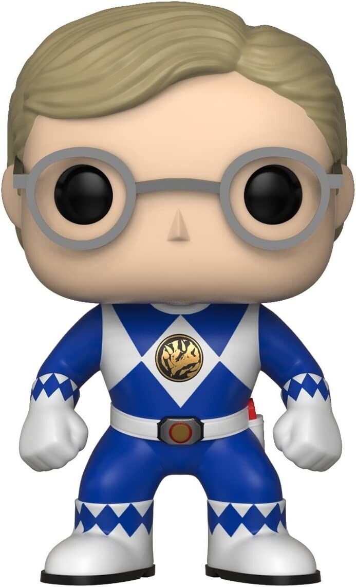 Funko Pop! Power Rangers Blue Ranger Billy Vinyl FIGURE #673 image 0