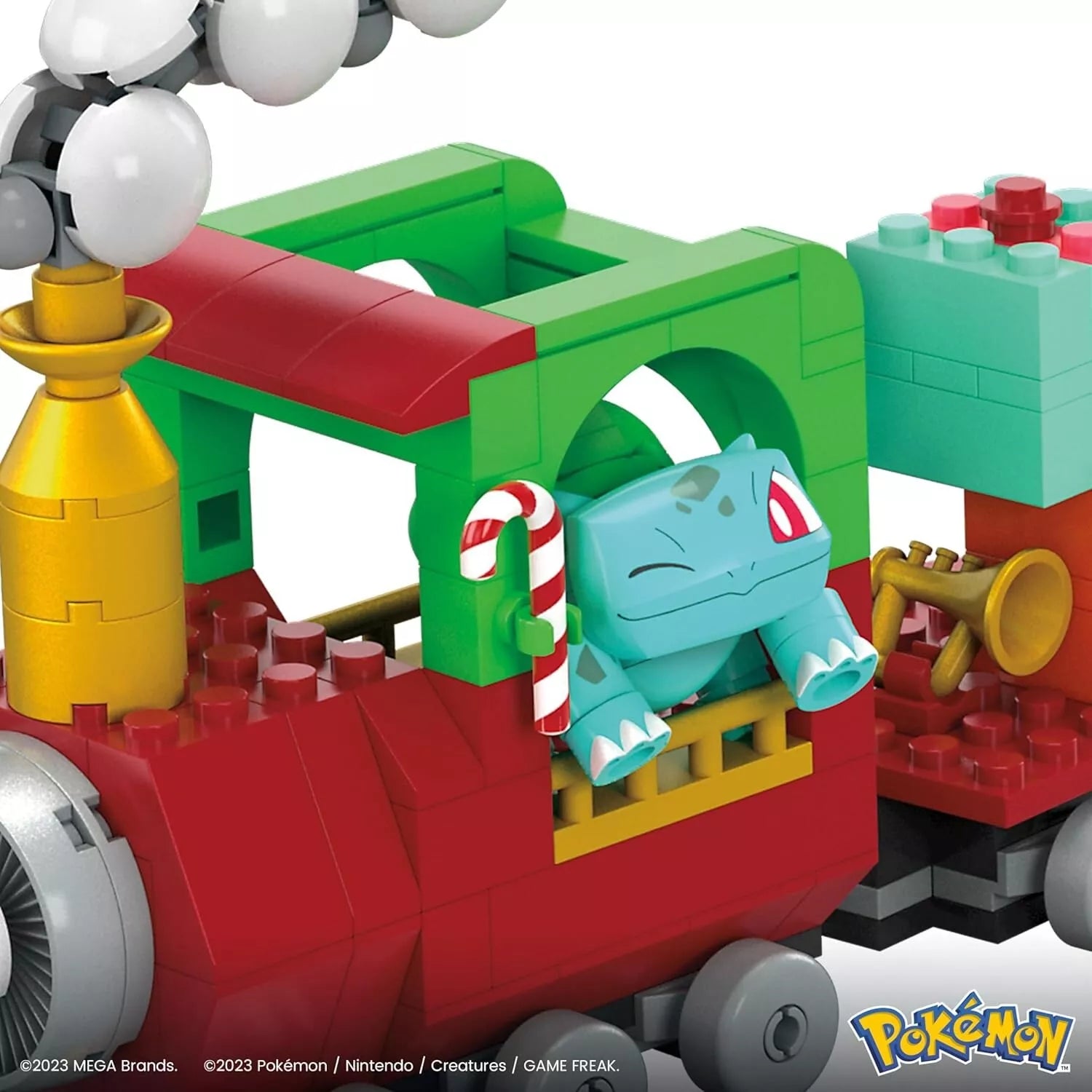 MEGA Pokémon Building Toys Set Holiday Train image 3