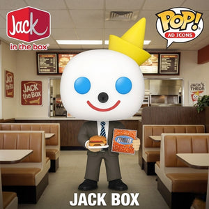 Funko Pop! Jack Box #220 | Jack in the Box Ad Icons Vinyl Collectible Figure