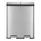 EKO Ecocasa 60L Recycling Bin in Stainless Steel