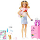 Barbie Doll with 'Malibu' Travel Set, Puppy and more image 3