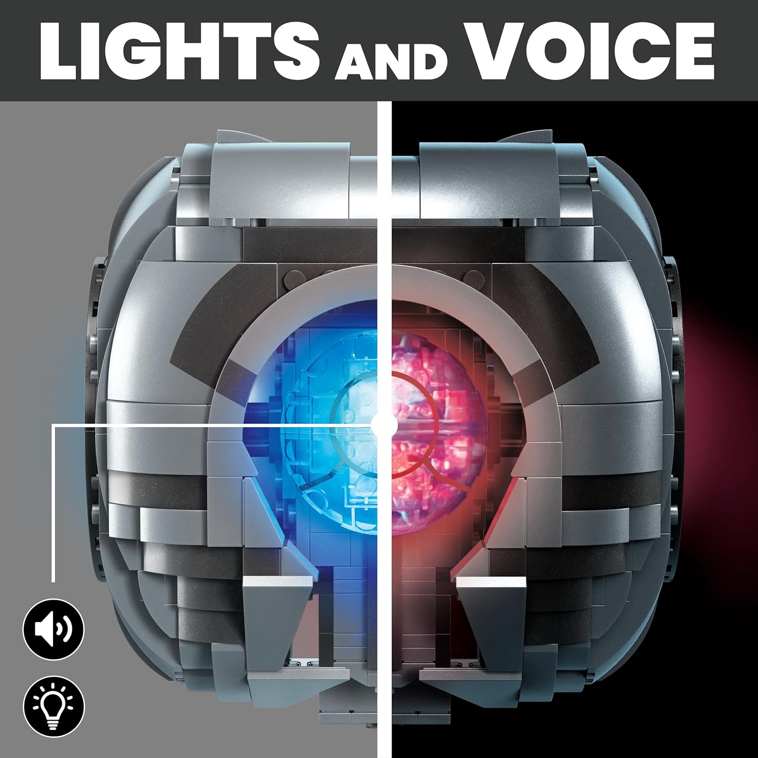 MEGA Halo 343 Guilty Spark Buildable Model with Lights image 2