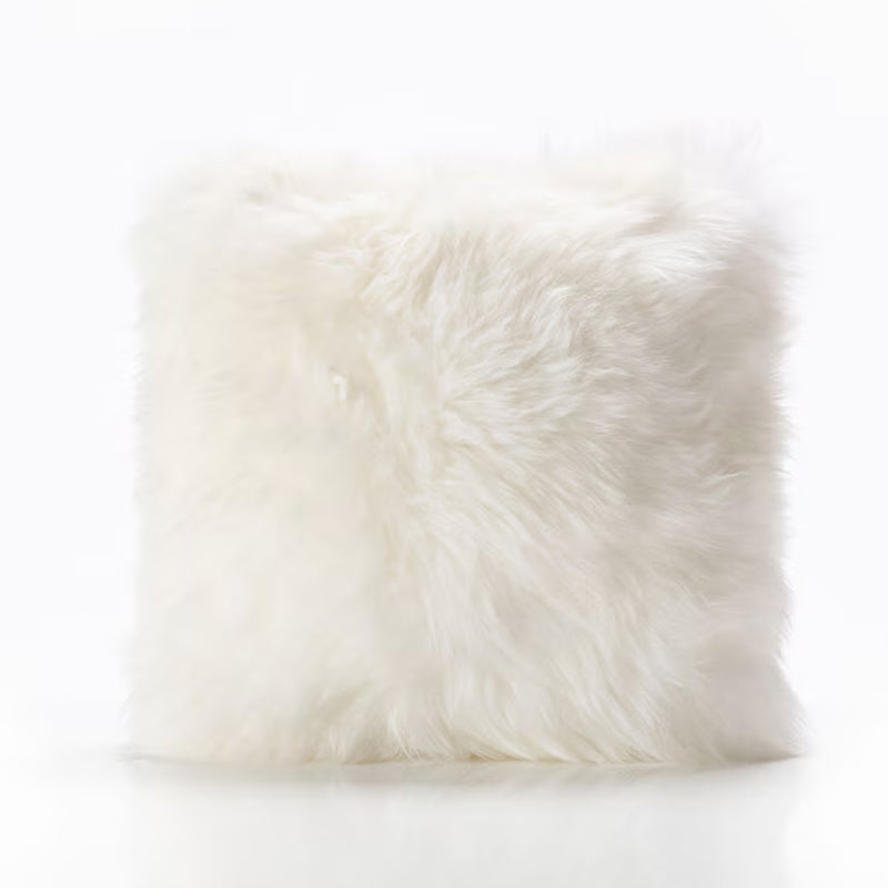 Bowron Single Sided Sheepskin Cushion, 35 X 35Cm in 7 Colours