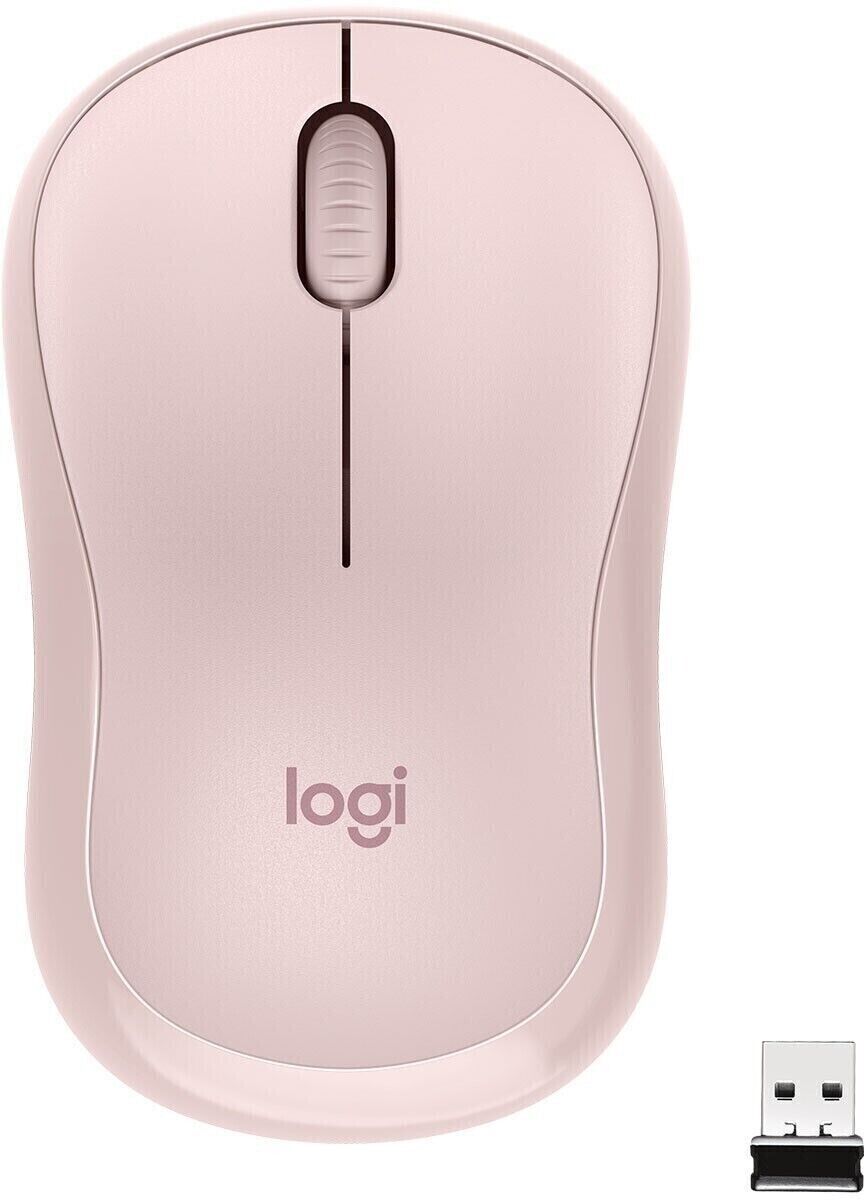 Logitech M220 Silent Wireless Mouse with USB Receiver Rose image 3