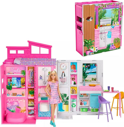 Barbie Getaway Doll House With Barbie Doll image 0