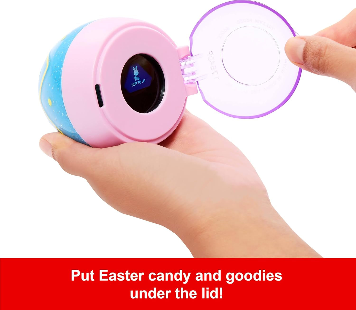Magic Easter Toy with 8 Baubles, Easter Egg Fortune Telling with Thematic Answers for Children, Adults and Families