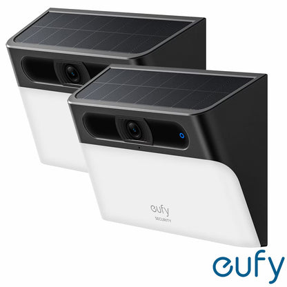 Eufy Solar Wall Light Cam S120 2 Pack - No Monthly Fees