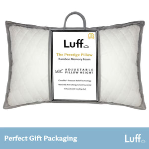 Luff Height Adjustable Prestige Bamboo Pillow image 1