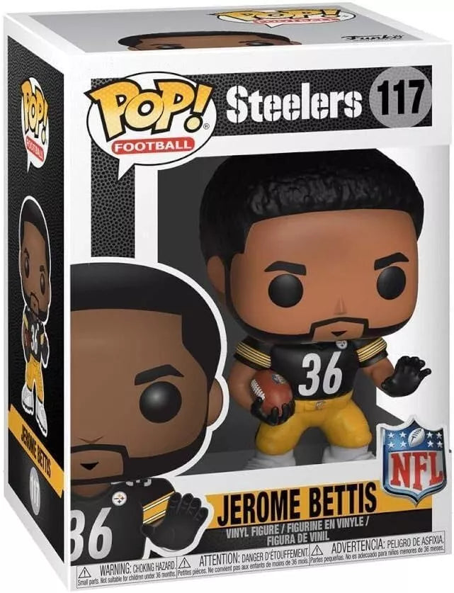 Funko POP! NFL: Legends Pittsburgh Steelers - Jerome Bettis image 2