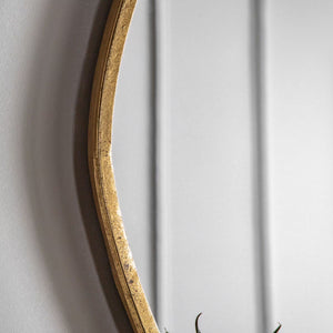 Gallery Chattenden Gold Pebble Mirror, 70 X 90Cm