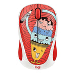 Logitech Wireless Mouse Triple Scoop Ice Cream Doodle image 0