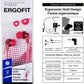 Panasonic ErgoFit In-Ear Earphones RP-HJE120 image 5