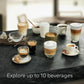Siemens TP513GB9 EQ500 Bean to Cup Coffee Machine in Piano Black