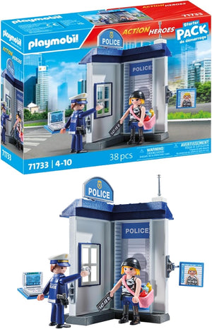 | Action Heroes | Police Investigation Room | Police Toys | Toys for Children Aged 4+ | 71733