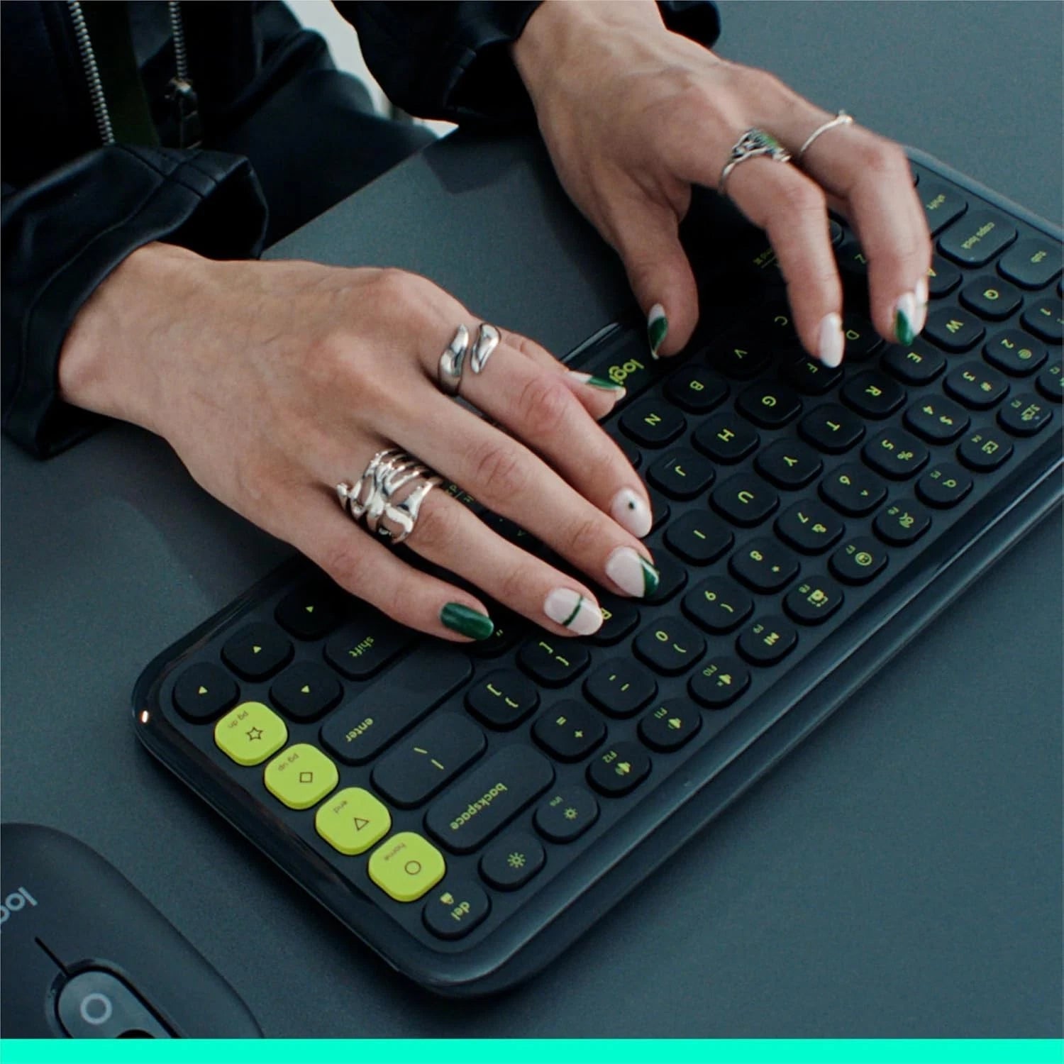 Logitech POP ICON Keys Wireless Bluetooth Keyboard image 8