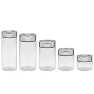 Tramontina Airtight Glass Container Set, 5 Piece image 1