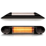 Veito Blade Mini Indoor and Outdoor Carbon Infrared Heater - Black image 0