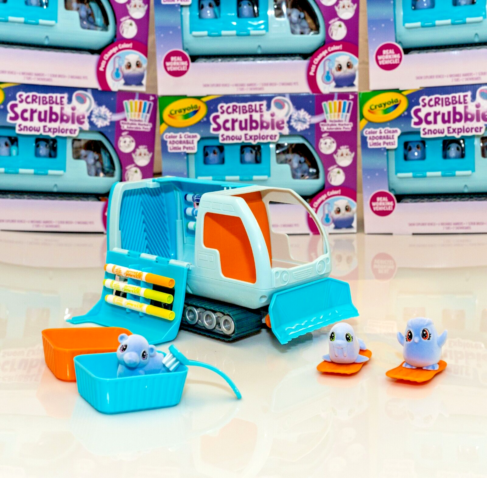 Crayola Scribble Scrubbie Pets Arctic Snow Explorer image 2