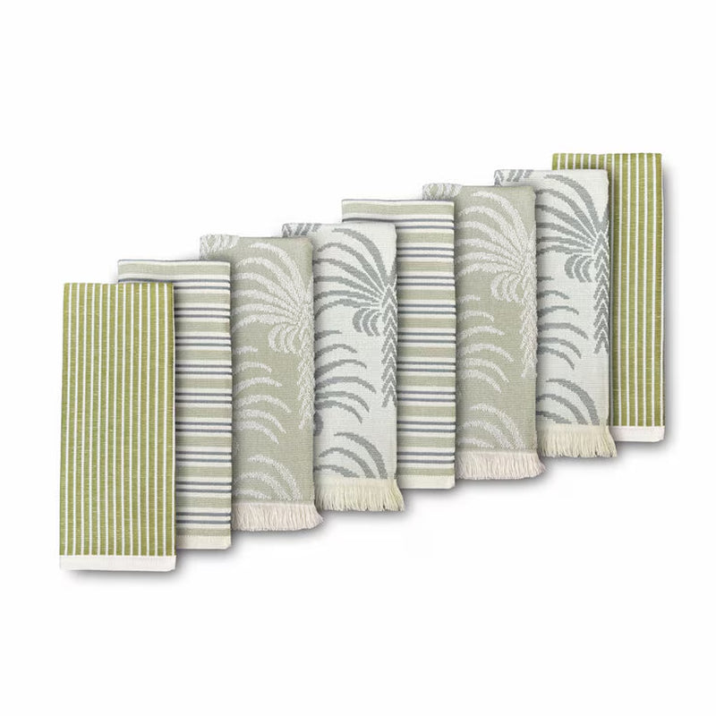 Mundo Textile Kitchen Towels 8 Pack, in 4 Designs