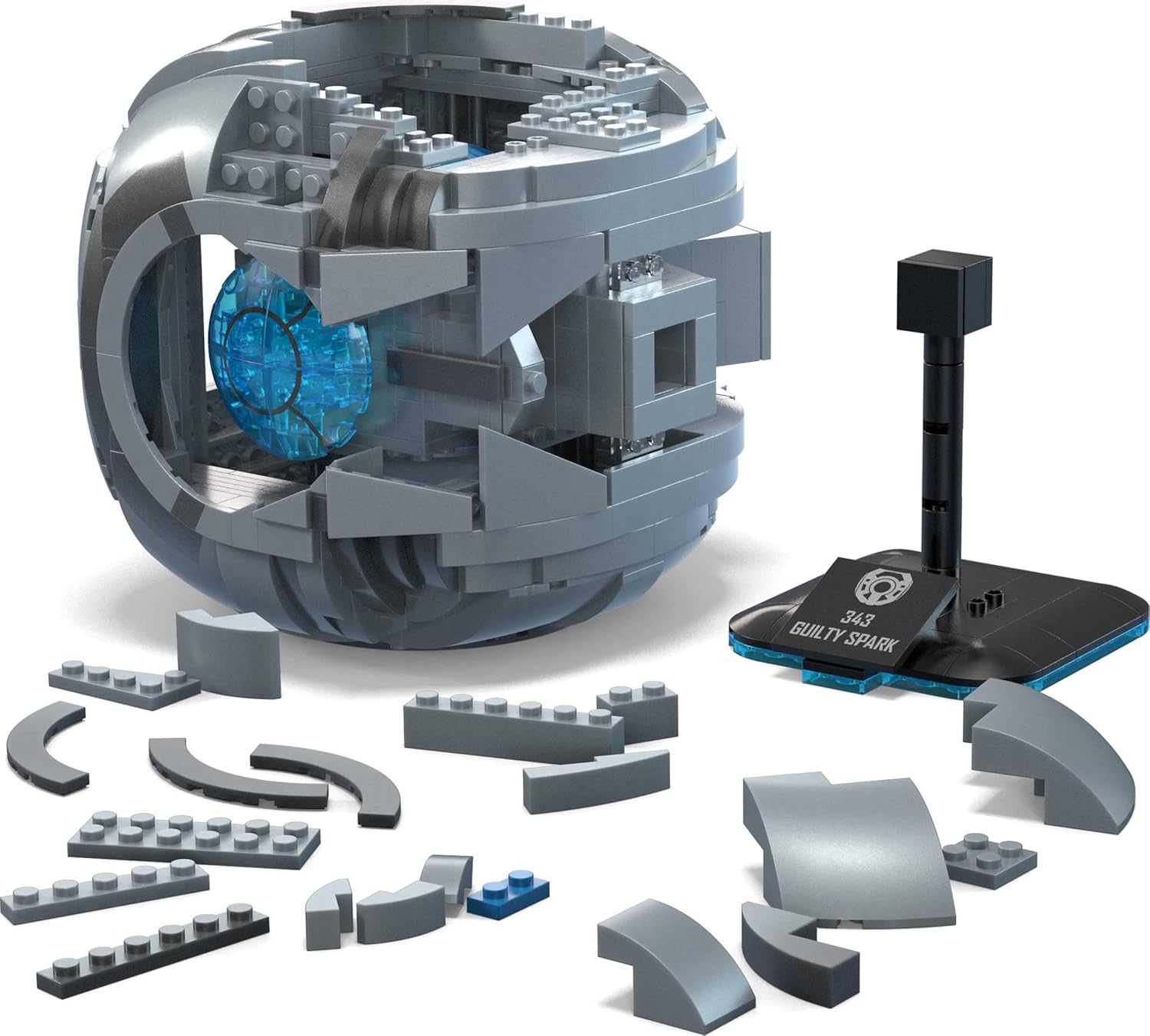 MEGA Halo 343 Guilty Spark Buildable Model with Lights image 5