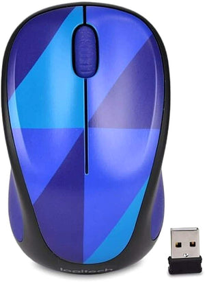Logitech Wireless Mouse Blue Harlequin M317c Optical image 0