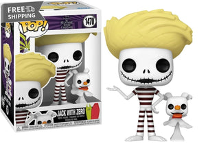 Funko POP! & Buddy: The Nightmare Before Christmas - Jack with Zero image 0