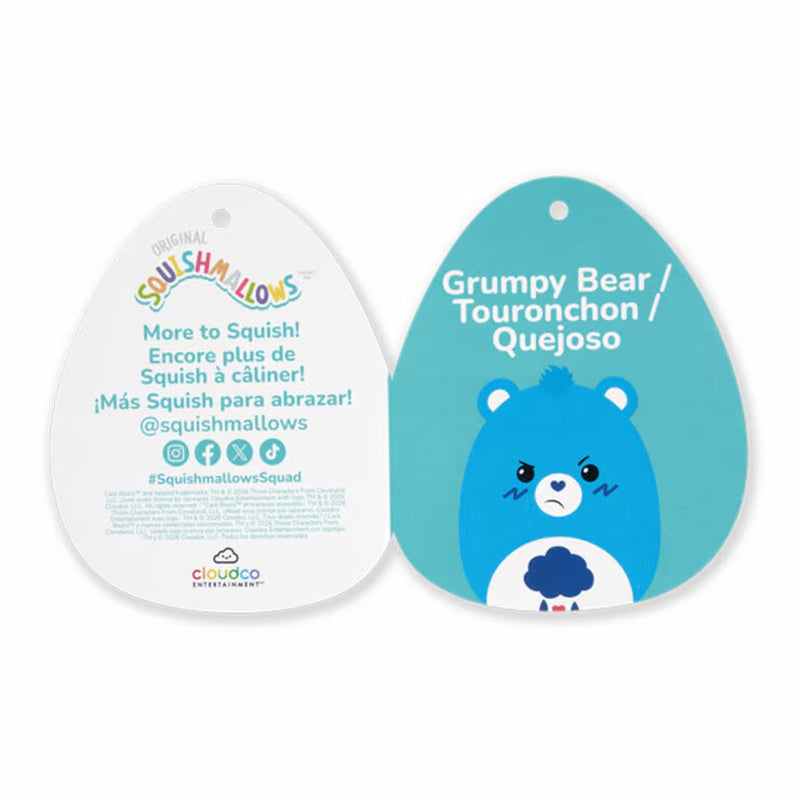 Squishmallows Original Care Bears 20In Grumpy Bear – Official Jazwares Plush