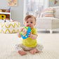 Radio musicale Fisher-Price pour bébés et jeunes enfants, avec chant et apprentissage.