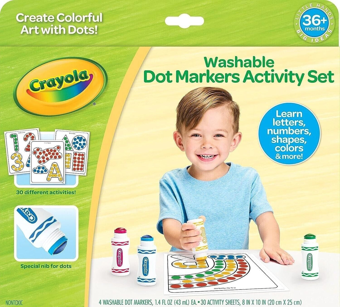 Crayola Washable Dot Markers Activity Set image 0