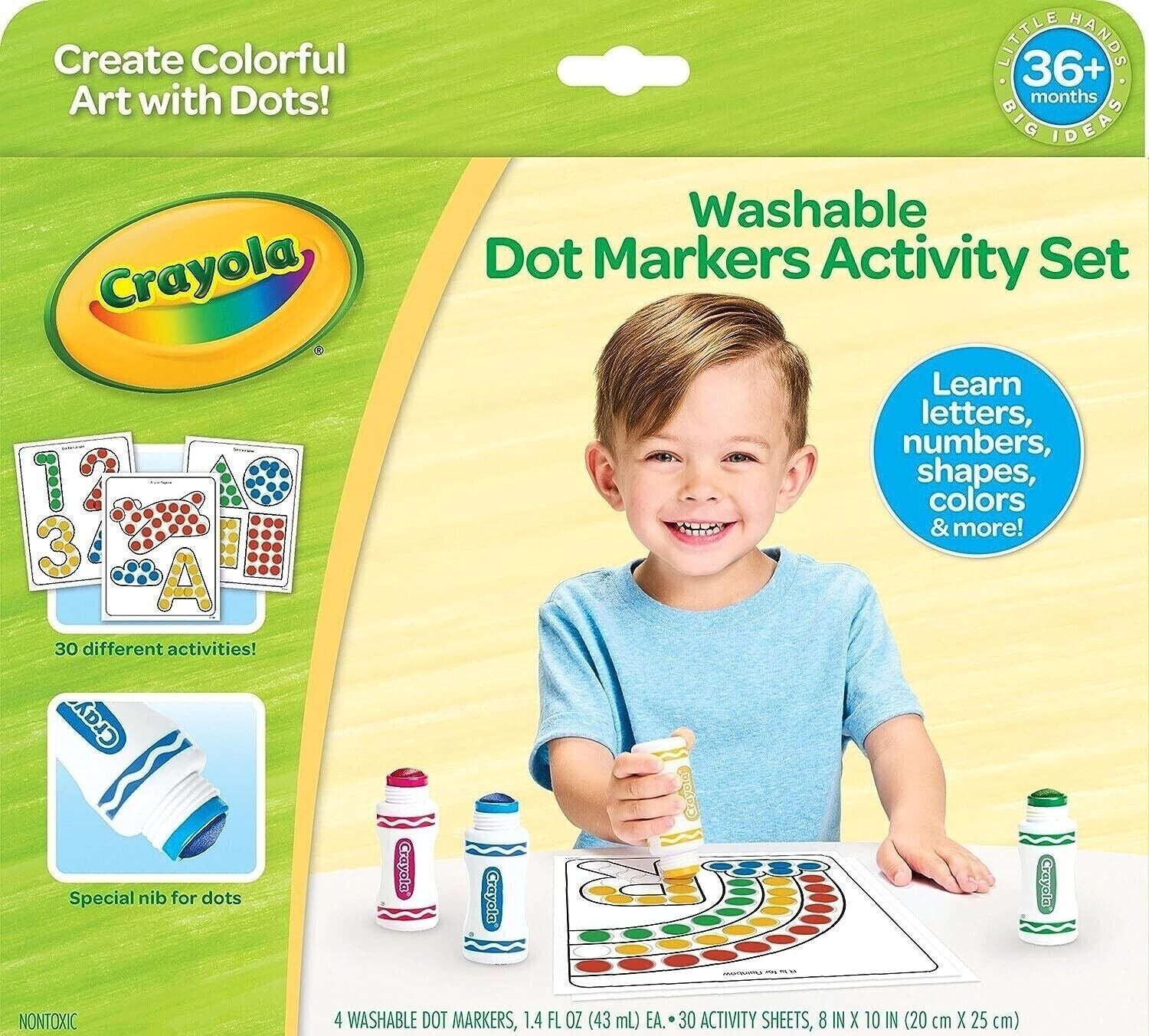 Crayola Washable Dot Markers Activity Set image 0