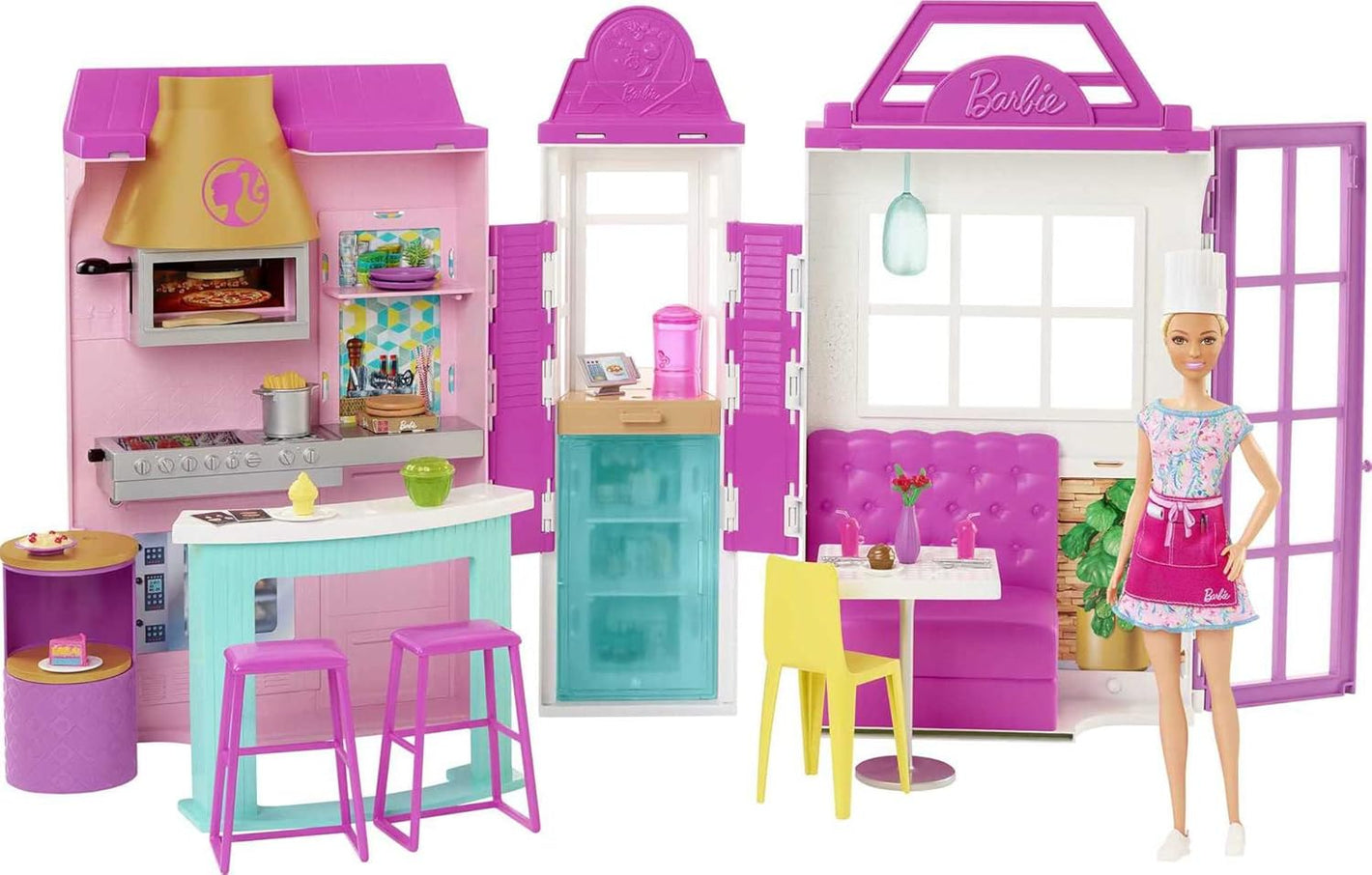 Coffret de jeu Barbie Cook n Grill Restaurant