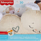 Lapin apaisant et calmant Fisher-Price en peluche avec machine à sons et mouvement