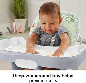Chaise haute Fisher-Price SpaceSaver Simple Clean