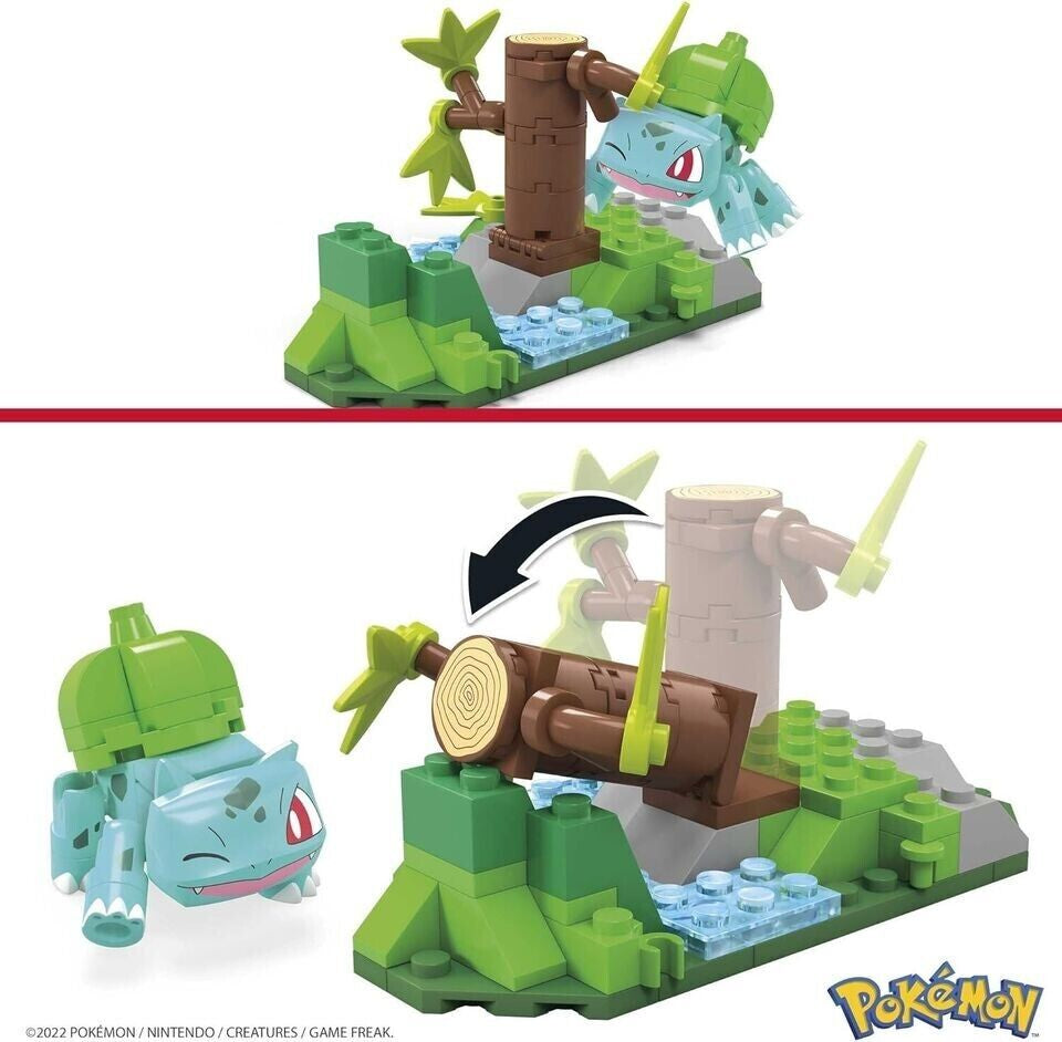 MEGA Pokemon Building Toy Kit, Bulbasaur's Forest Fun image 3