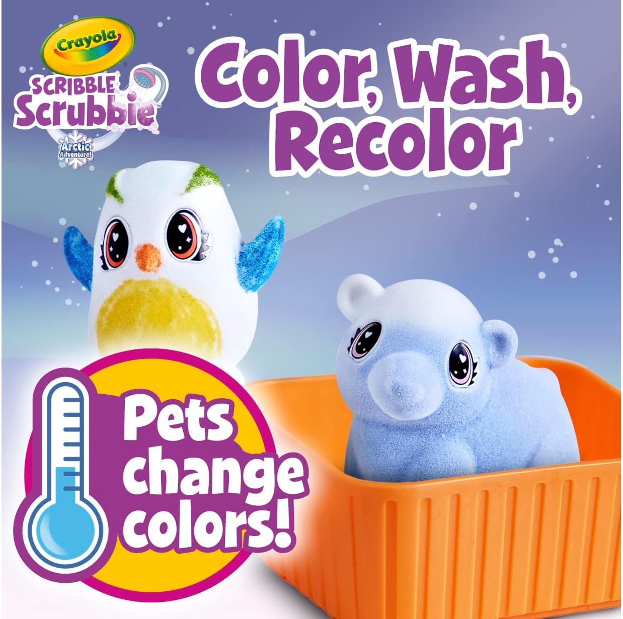 Crayola Scribble Scrubbie Pets Arctic Snow Explorer image 3