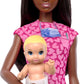 Barbie Baby Doctor with Brunette Fashion Doll & 1 Baby Doll