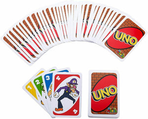 UNO Super Mario Card Game Animated Character Cards image 1