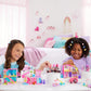 Mini coffret de jeu Barbie Land à collectionner avec une poupée de 3,8 cm et un camping-car de rêve