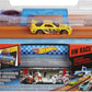 Coffret de jeu Hot Wheels comprenant voitures et circuit