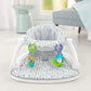 Fisher-Price Sit-Me-Up Portable Baby Floor Seat | Machine-Washable Pad | Folds Flat | 2 Linkable Developmental Toys