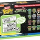 Funko Bitty Pop! Leonardo, Michelangelo & April O'Neil 4-Pack | TMNT + Mystery Figure Vinyl Collectible