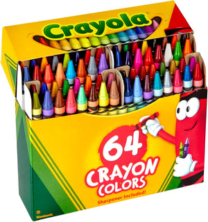 Crayola Crayons Crayons Assorted Colors 64 Count