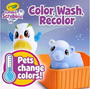 Crayola Scribble Scrubbie Pets Explorateur de neige arctique