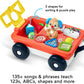 Chariot d'apprentissage Fisher Price Pull And Play unisexe