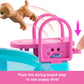Coffret de jeu Barbie Piscine de Rêve avec toboggan, jacuzzi et plus de 20 accessoires