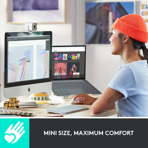 Clavier Logitech MX Keys Mini pour Mac, minimaliste et rétroéclairé, format US compact
