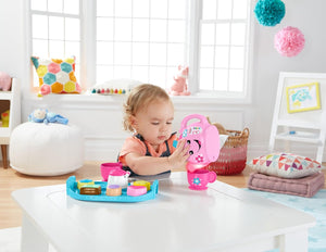Service à thé Fisher-Price Rires et Apprentissage des bonnes manières avec lumières et sons