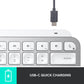 Clavier Logitech MX Keys Mini pour Mac, minimaliste et rétroéclairé, format US compact